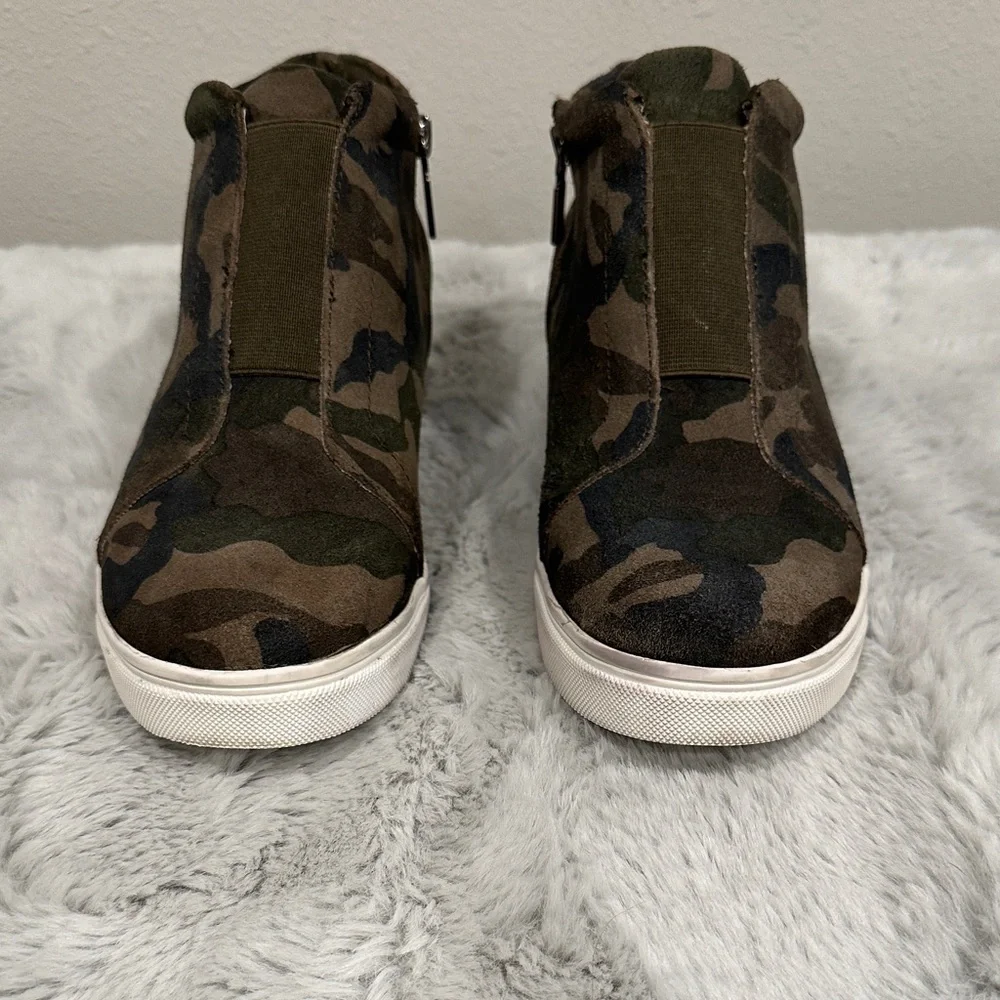 Aqua College Glady Hidden Wedge Sneakers Camo Waterproof | Women’s 8.5 🔥 - Picture 2 of 9